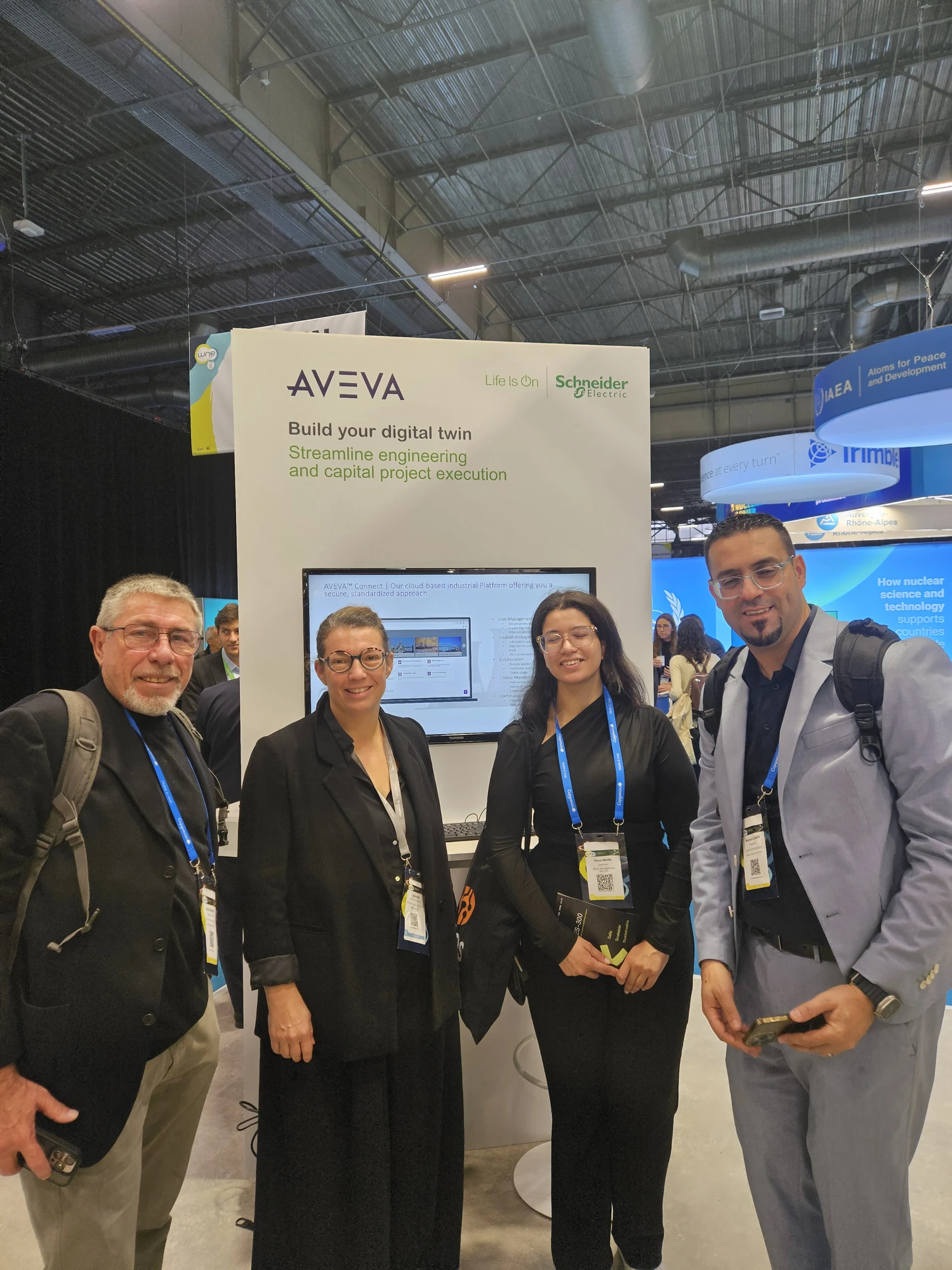 Exchanges with AVEVA team